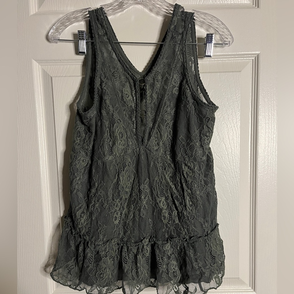 Lace tank